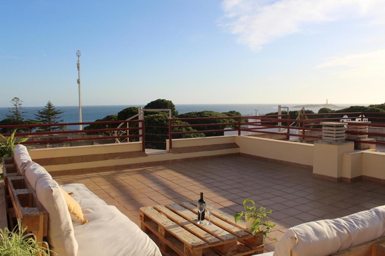 Apartamentos Inma Mayor En Primera Linea De Playa, Con Parking Y Piscina Los Canos De Meca Buitenkant foto